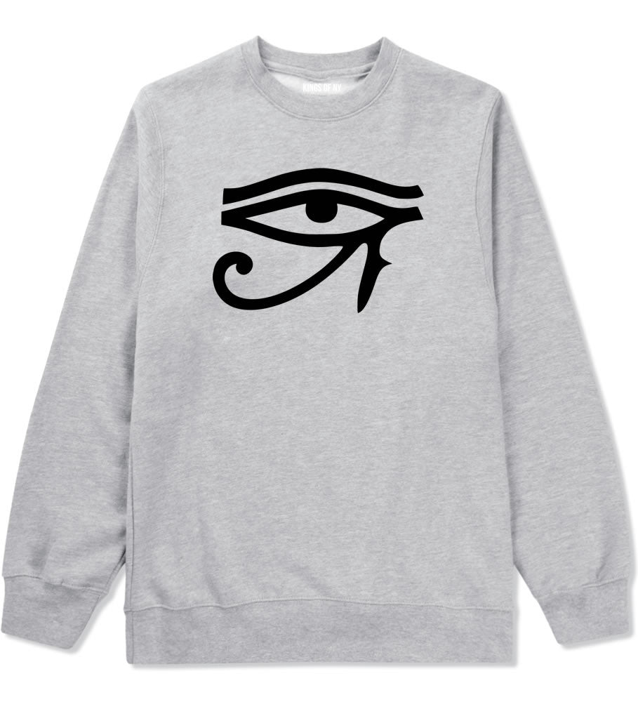 Eye of Horus Egyptian Crewneck Sweatshirt by Kings Of NY