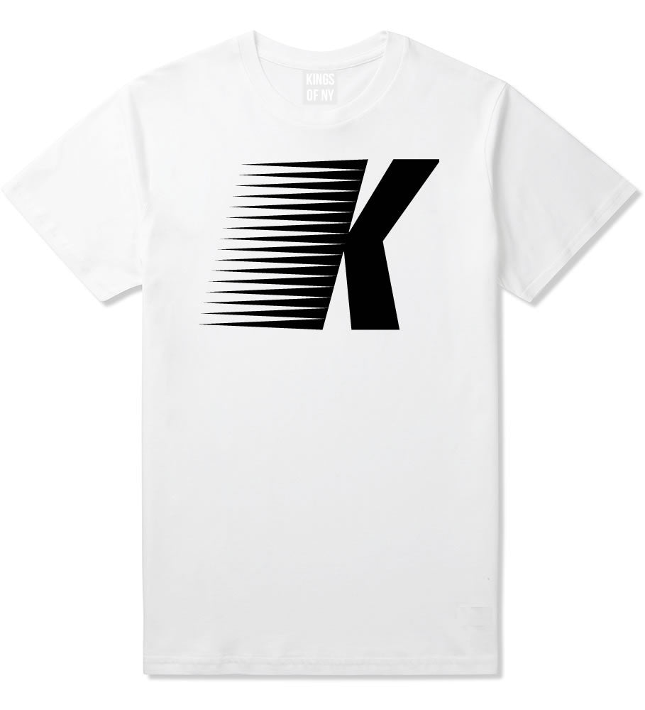 Flash K Running Fitness Style T-Shirt in White By Kings Of NY