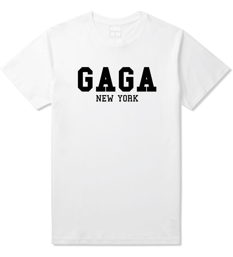 Gaga New York T-Shirt in White by Kings Of NY