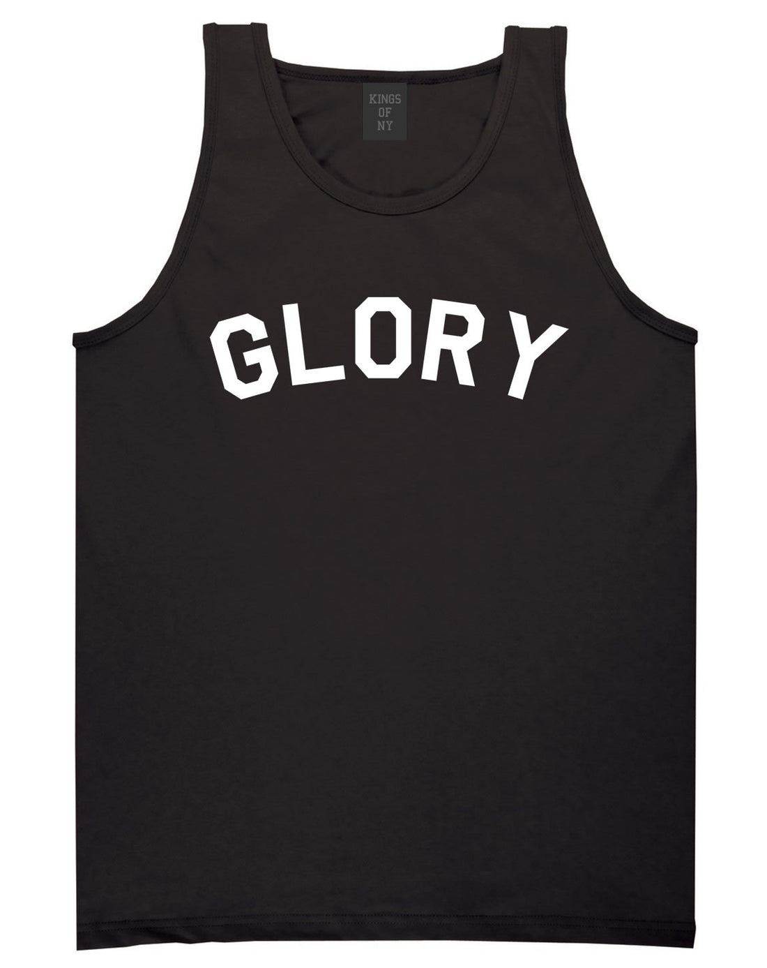 GLORY New York Champs Jersey Tank Top in Black