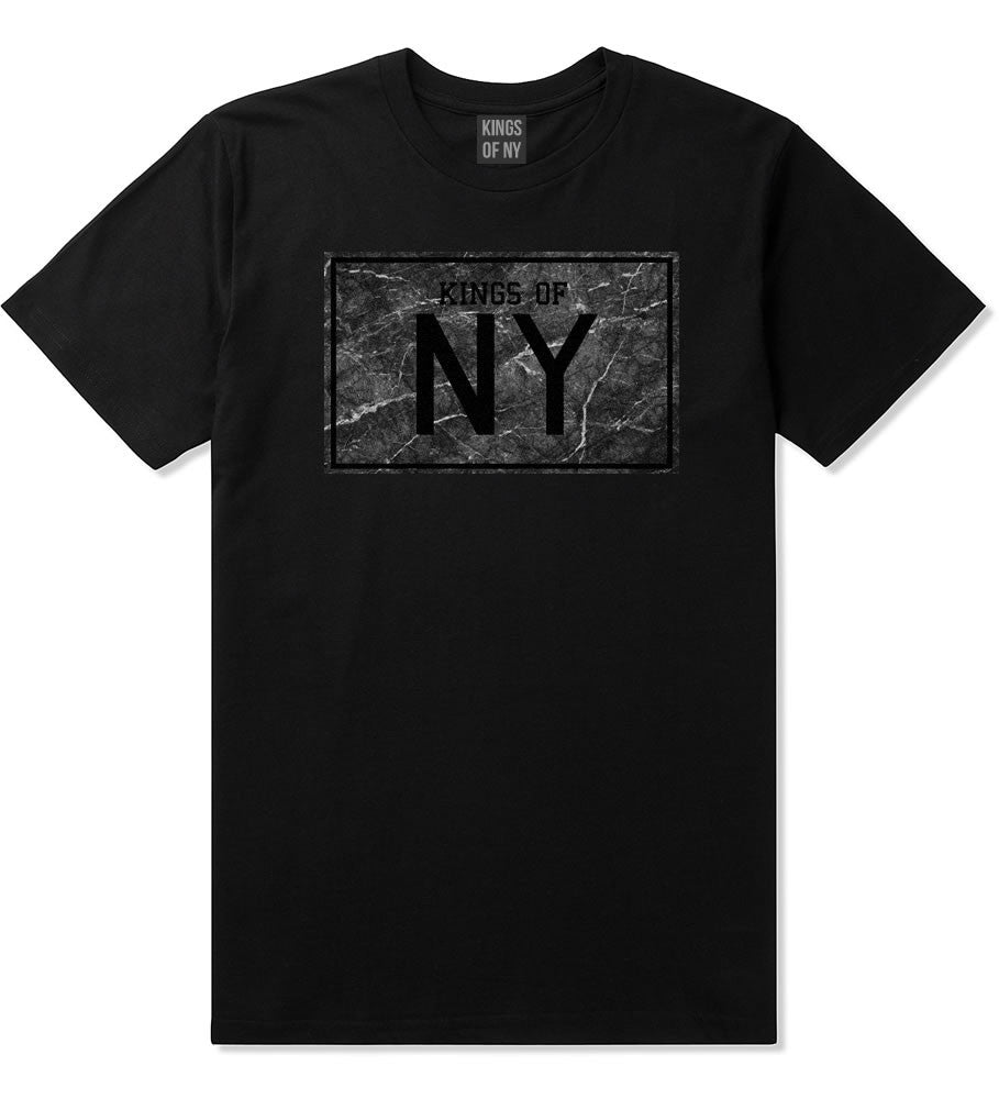 Granite NY Logo Print Boys Kids T-Shirt in Black by Kings Of NY