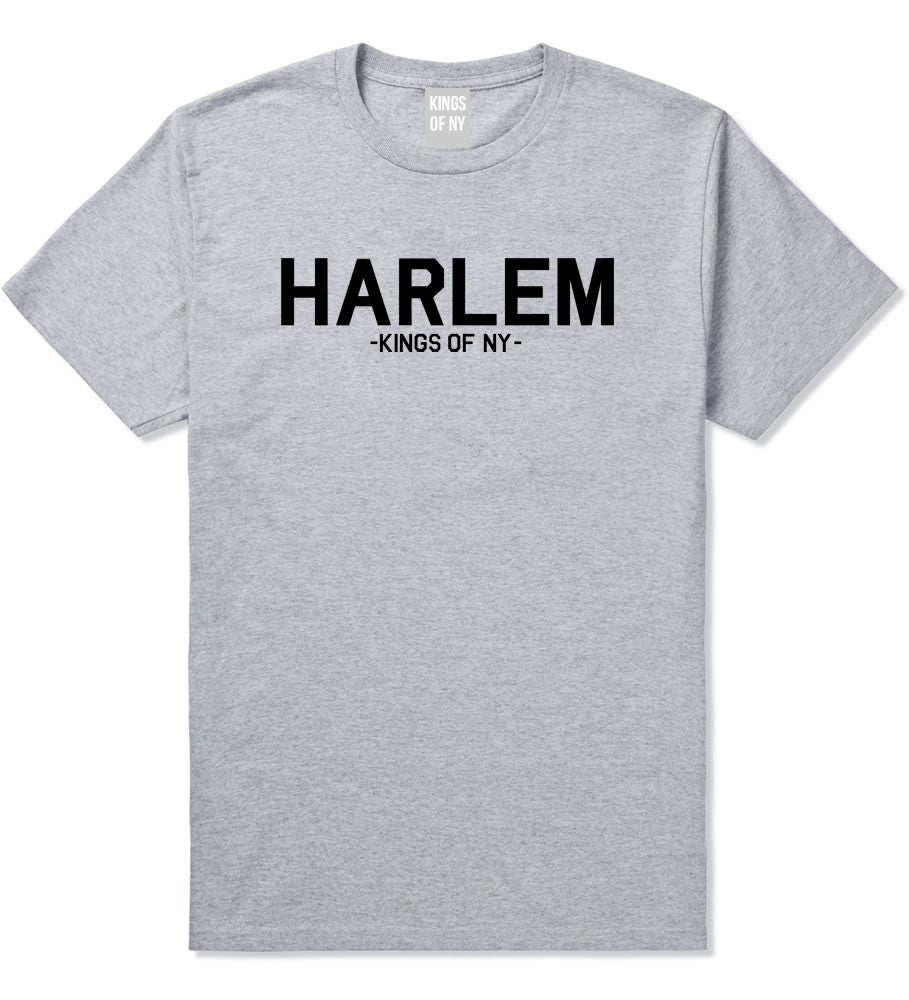 Harlem New York NYC T-Shirt in Grey