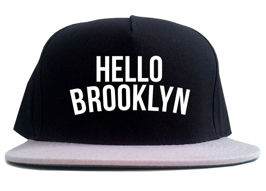 Hello Brooklyn 2 Tone Snapback Hat By Kings Of NY