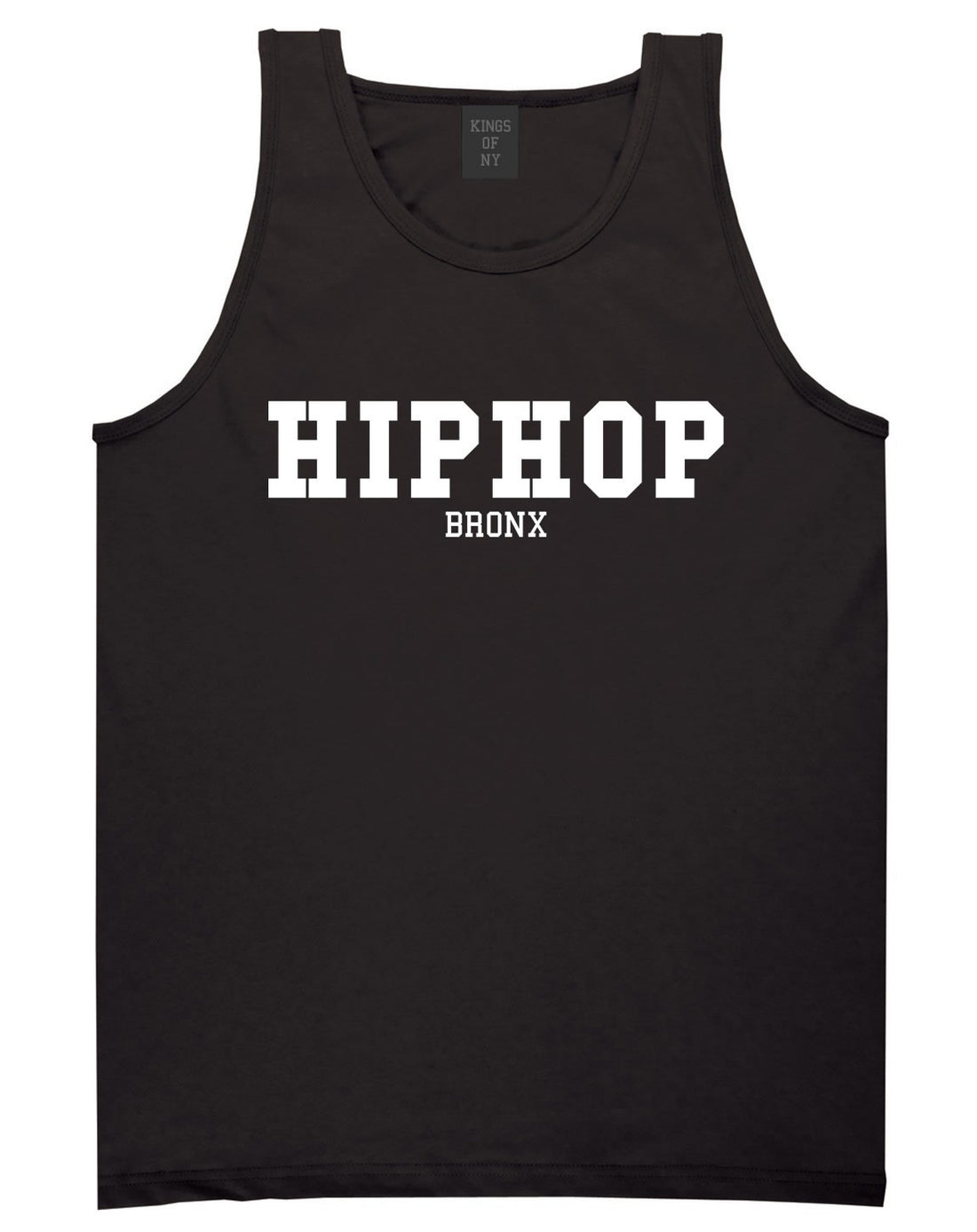Hiphop the Bronx Tank Top in Black by Kings Of NY
