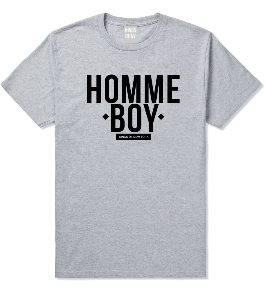 Kings Of NY Homme Boy T-Shirt in Grey