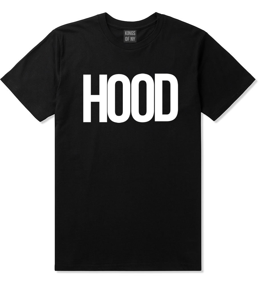 Hood Trap Style Compton New York Air T-Shirt In Black by Kings Of NY