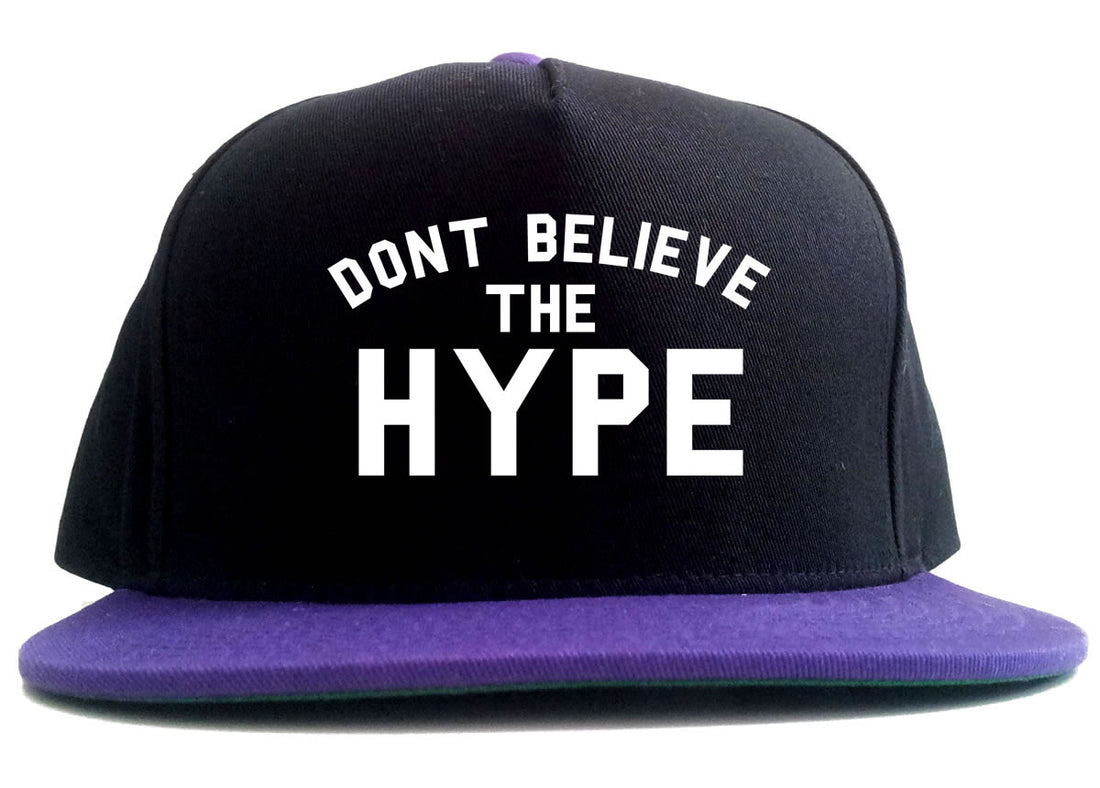 Don't Believe The Hype 2 Tone Snapback Hat By Kings Of NY