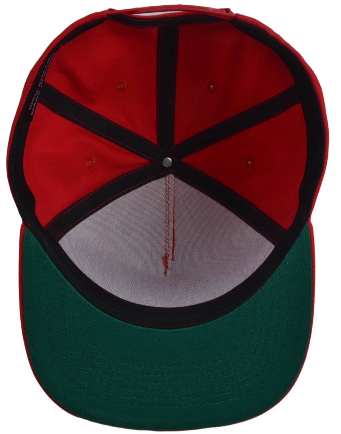 Blank Red Oversized XXL Size 8 Mens Snapback Hat