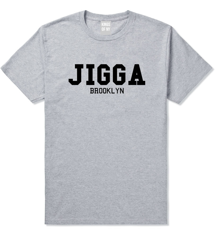 Jigga Brooklyn T-Shirt in Grey by Kings Of NY