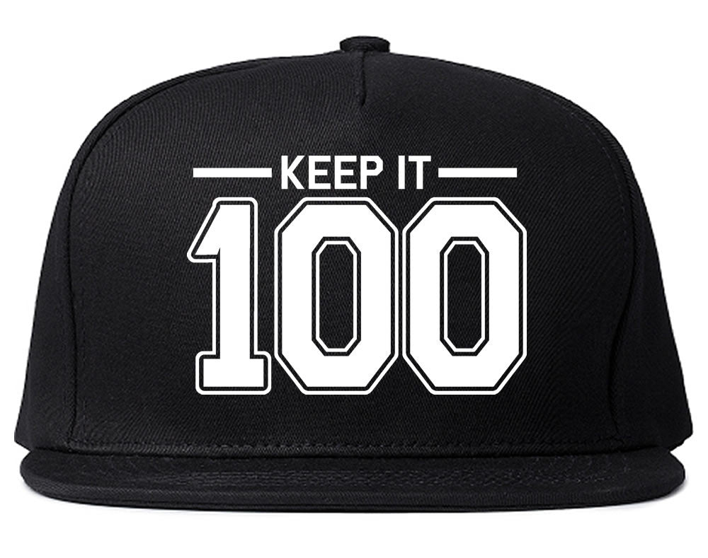 Keep It 100 Snapback Hat Cap by Kings Of NY