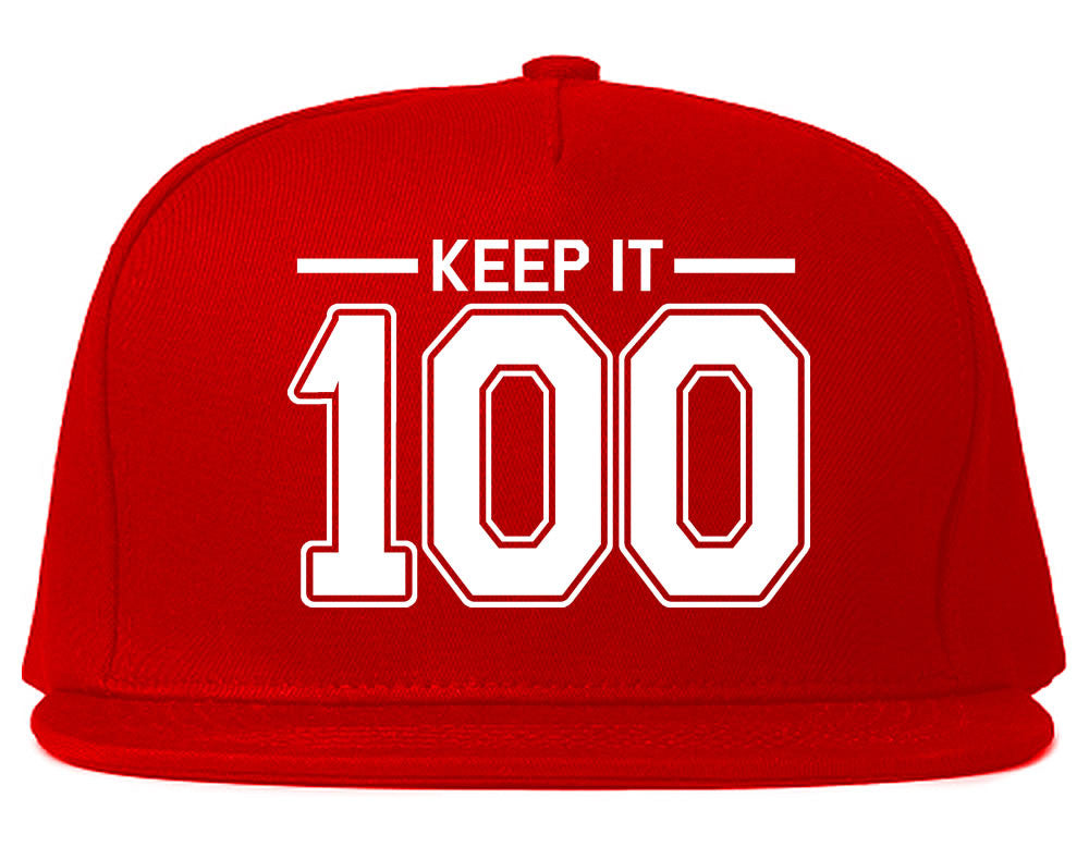 Keep It 100 Snapback Hat Cap by Kings Of NY