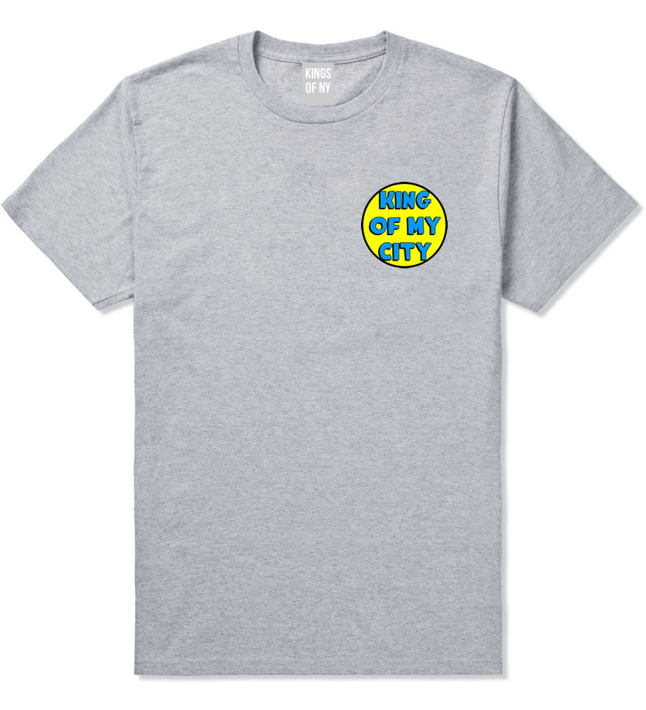 King Of My City Logo T-Shirt in Grey