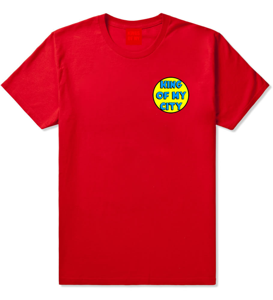 King Of My City Logo T-Shirt in Red