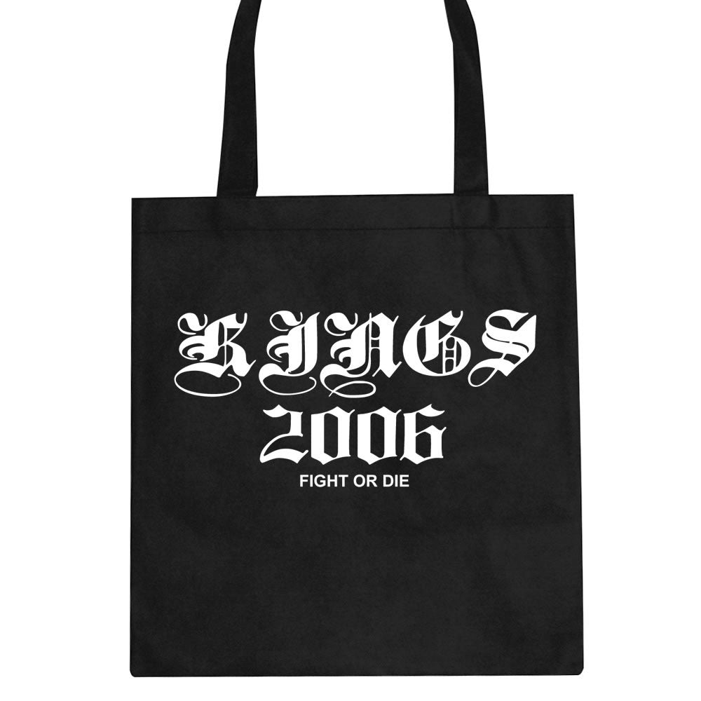 Kings 2006 Old English logo Tote Bag by Kings Of NY