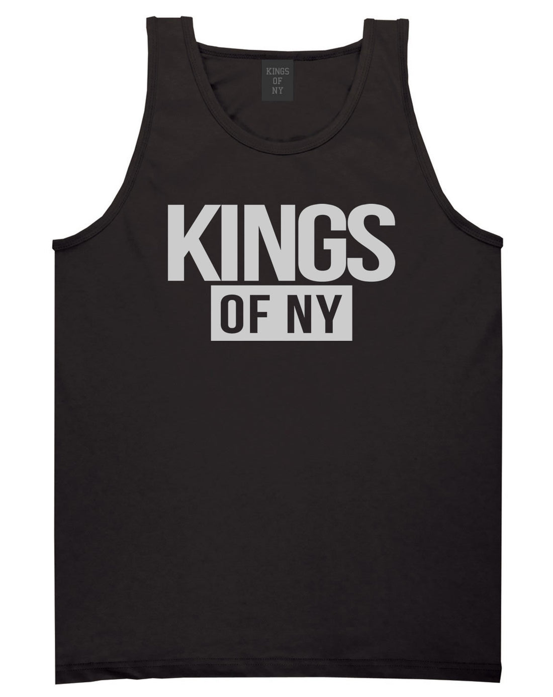 Kings Of NY Logo W15 Tank Top in Black By Kings Of NY