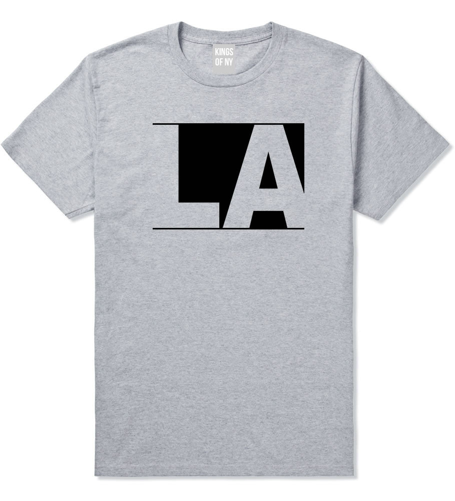 LA Block Los Angeles Cali T-Shirt in Grey