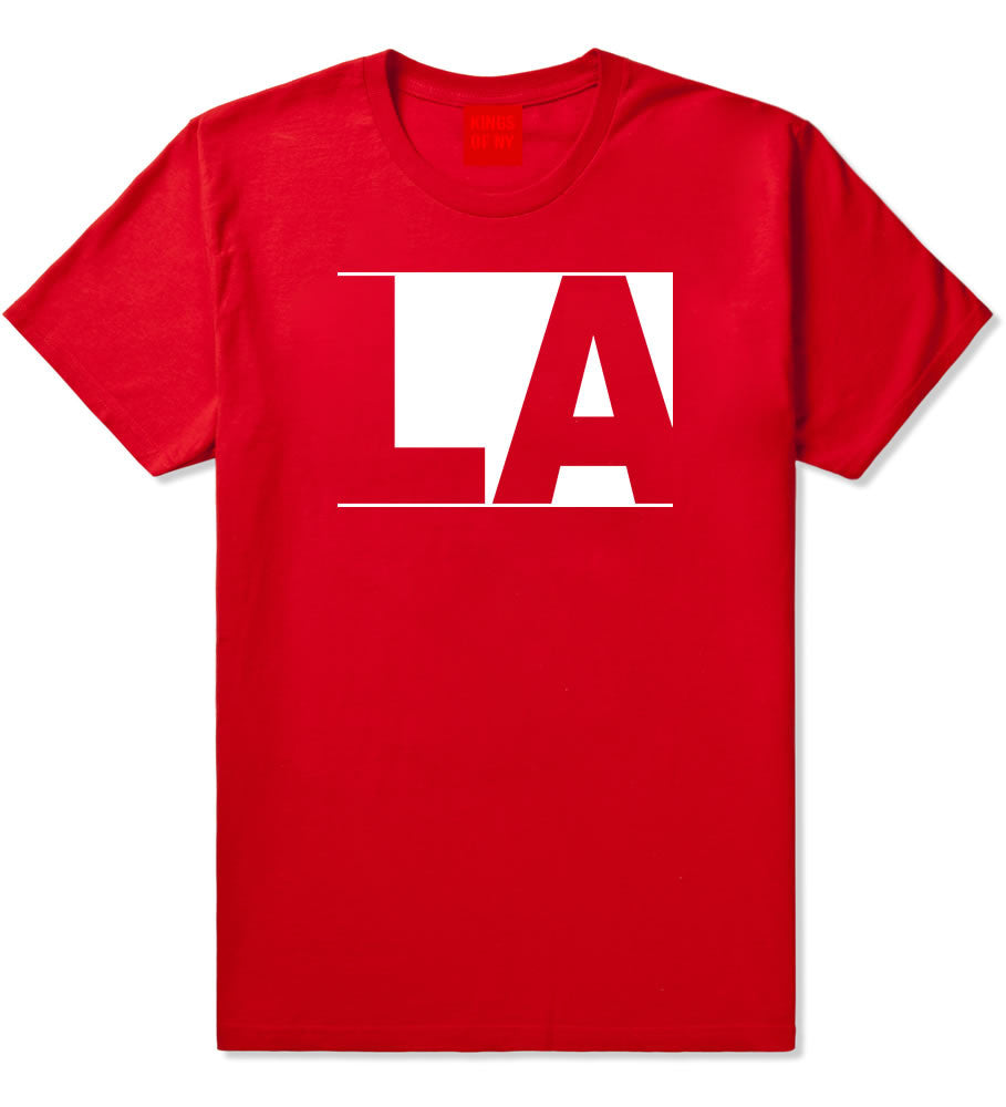 LA Block Los Angeles Cali T-Shirt in Red