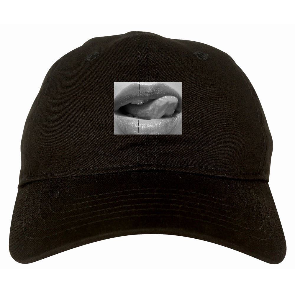 Togue Licking Lips Dad Hat Cap By Kings Of NY