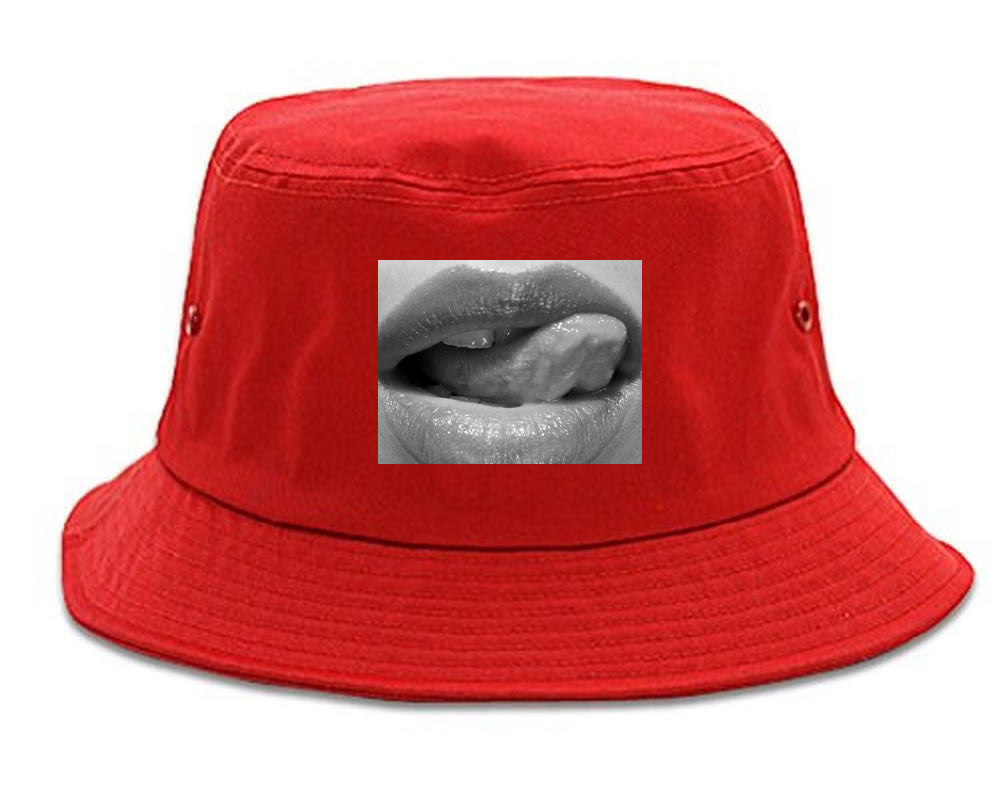 Togue Licking Lips Bucket Hat By Kings Of NY