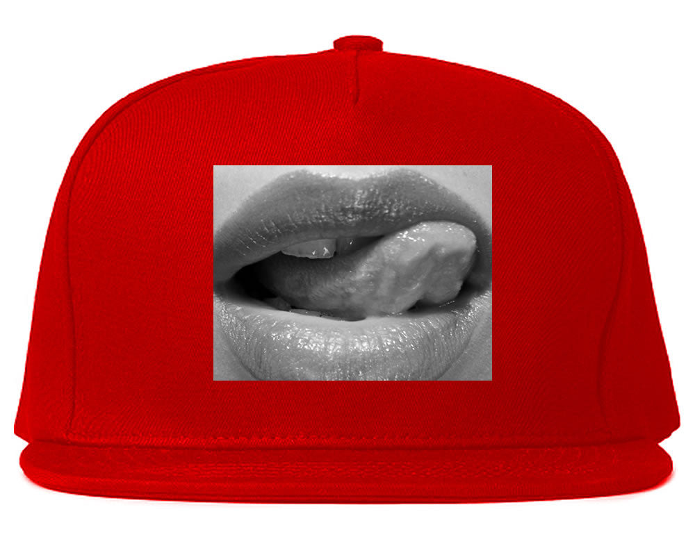 Togue Licking Lips Snapback Hat By Kings Of NY
