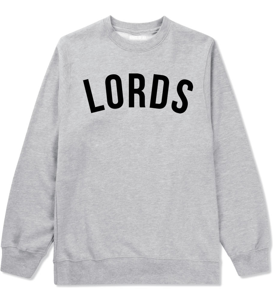 Kings Of NY Lords Crewneck Sweatshirt in Grey