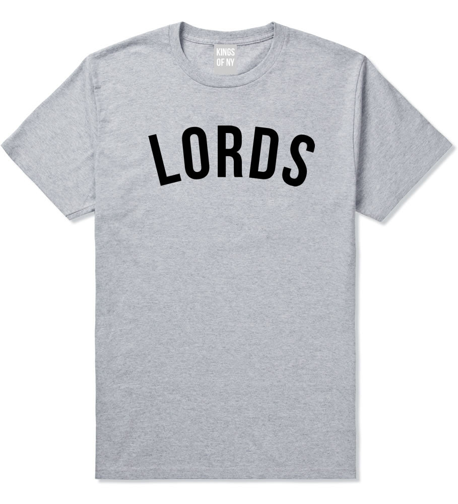 Kings Of NY Lords T-Shirt in Grey