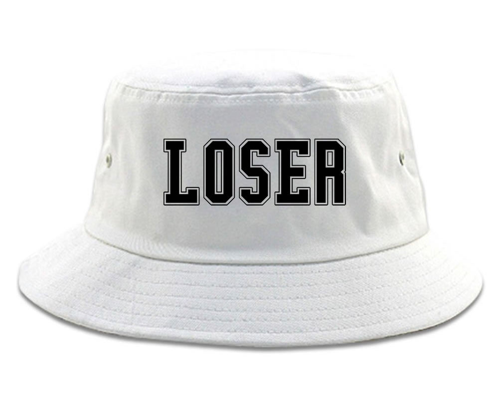 Loser College Style Bucket Hat By Kings Of NY