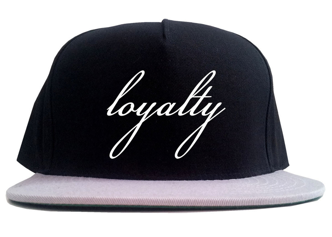 Loyalty Script 2 Tone Snapback Hat By Kings Of NY