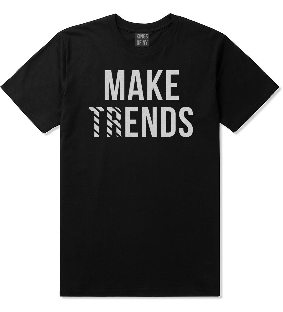 Make Trends Make Ends Boys Kids T-Shirt in Black by Kings Of NY