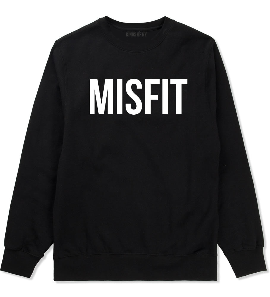 Kings Of NY Misfit Crewneck Sweatshirt in Black