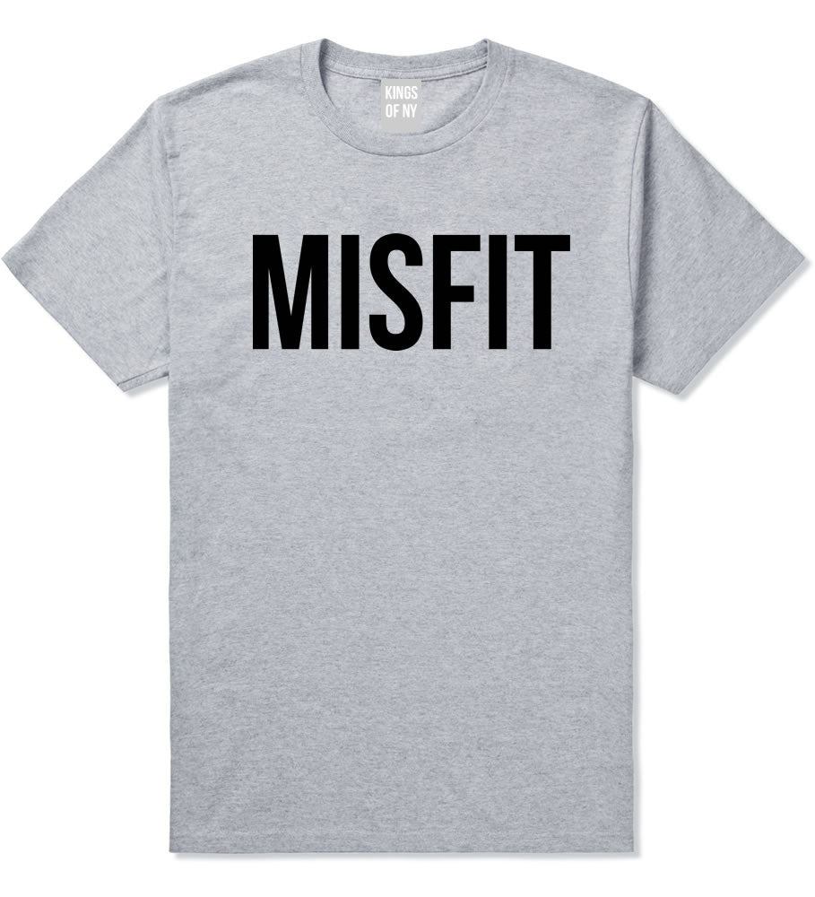 Kings Of NY Misfit T-Shirt in Grey