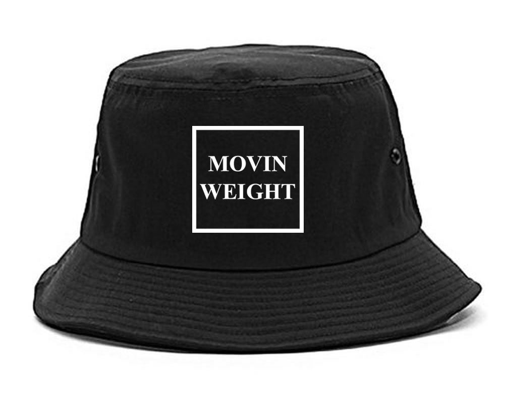 Movin Weight Hustler Bucket Hat in Black by Kings Of NY