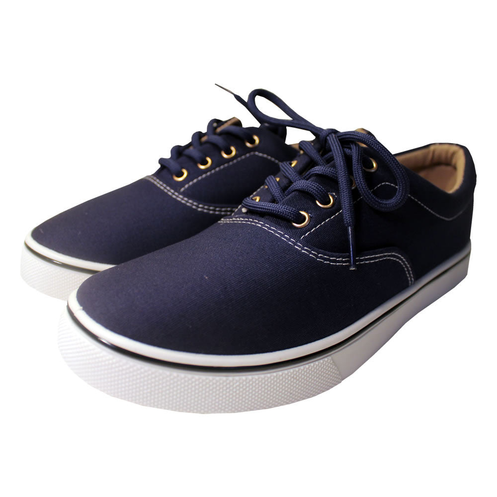 The Classic Canvas Casual Skate Navy Blue Sneakers