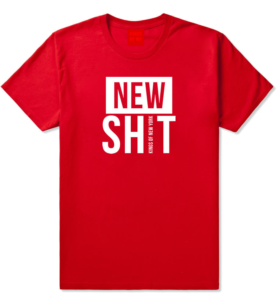 New Shit T-Shirt in Red by Kings Of NY