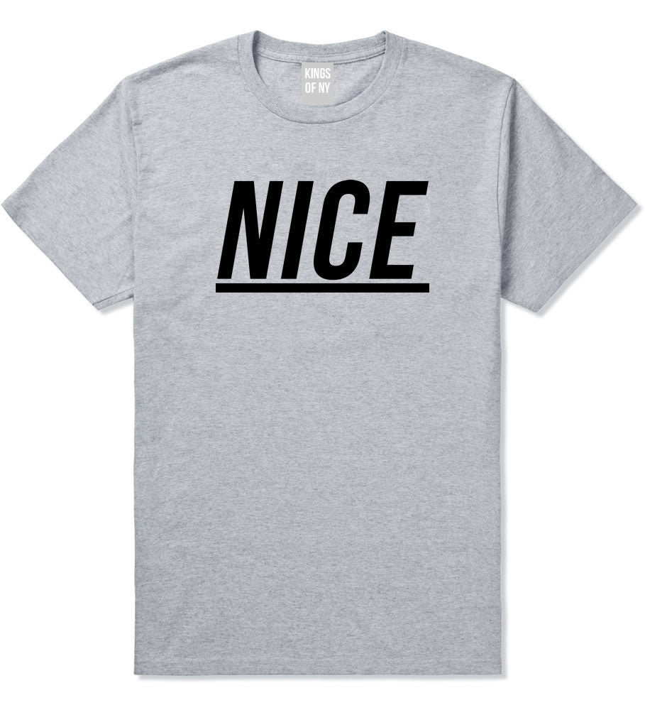Nice T-Shirt in Grey by Kings Of NY