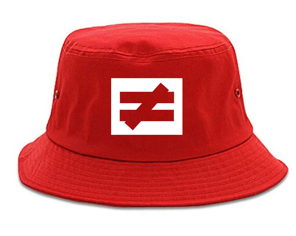 No Equal No Competition Bucket Hat in Red by Kings Of NY