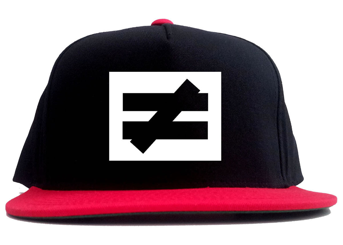 No Equal No Competition 2 Tone Snapback Hat in Black and Red by Kings Of NY