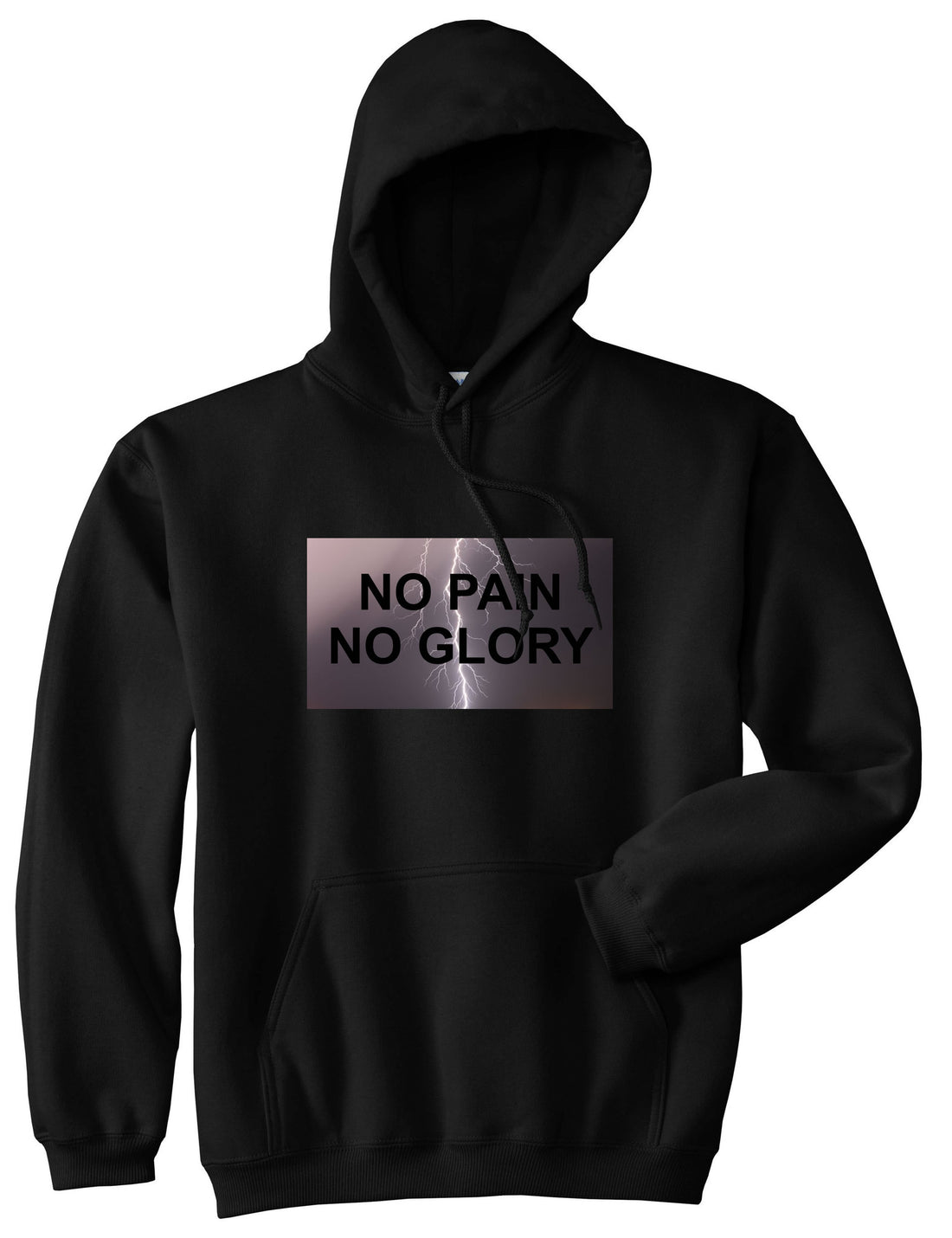 No Pain No Glory Pullover Hoodie