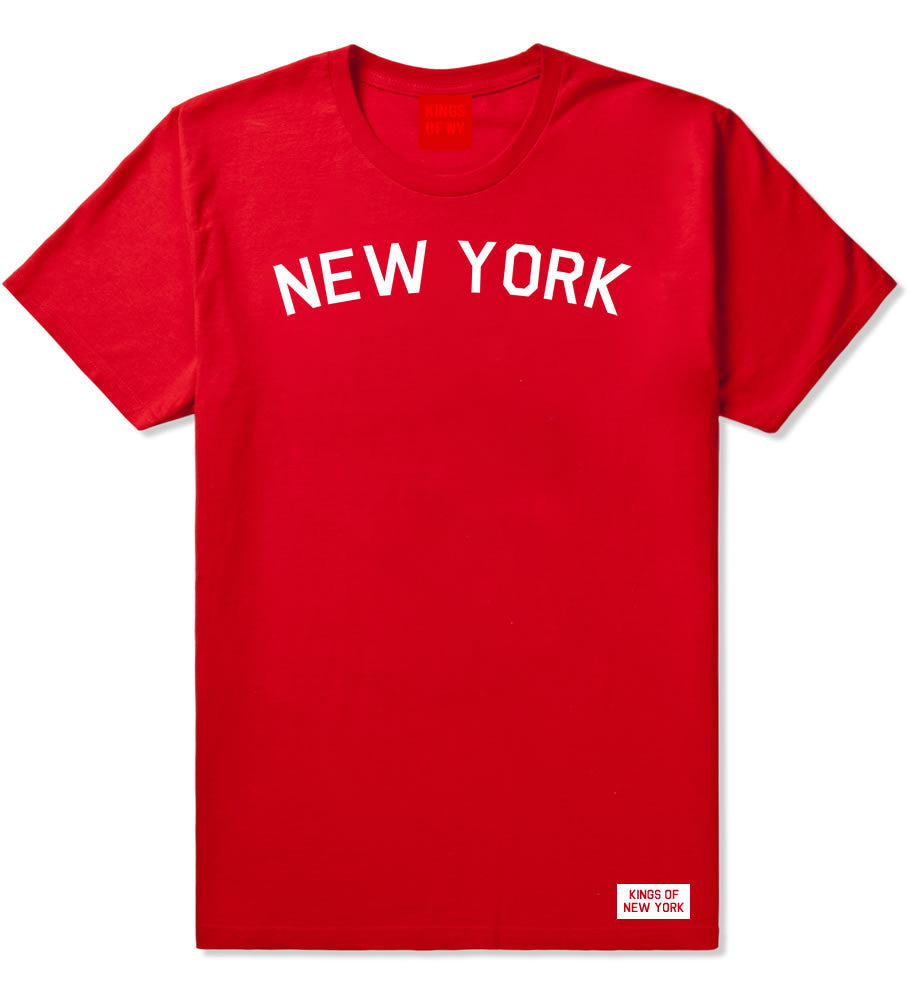 New York Arch T-Shirt in Red by Kings Of NY