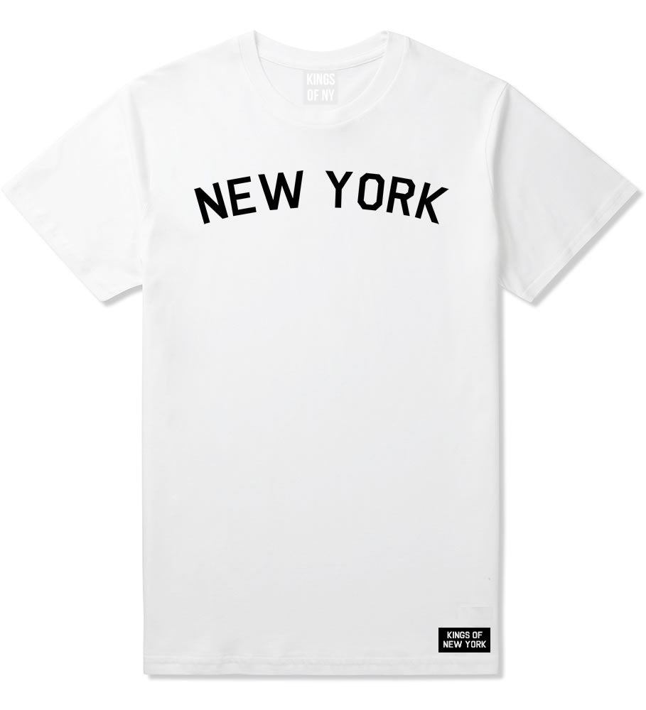 New York Arch T-Shirt in White by Kings Of NY