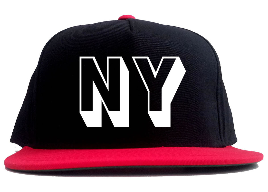 NY Block Letter New York 2 Tone Snapback Hat By Kings Of NY