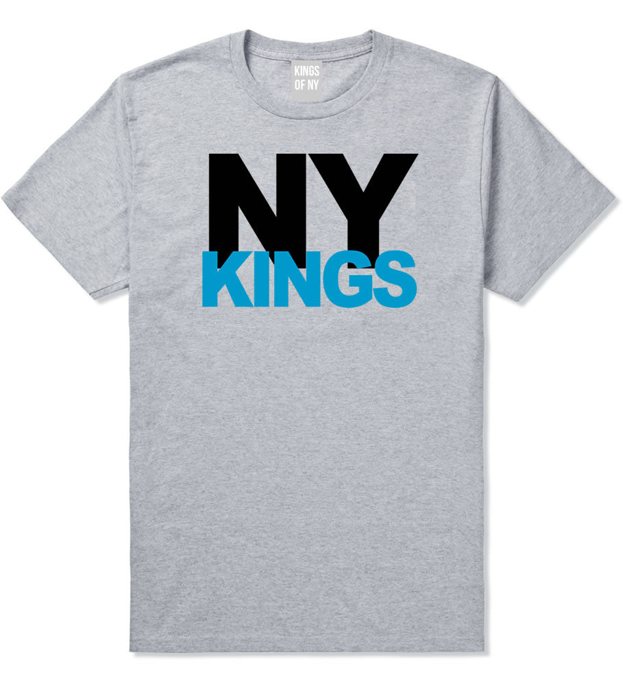 NY Kings Knows T-Shirt in Grey By Kings Of NY