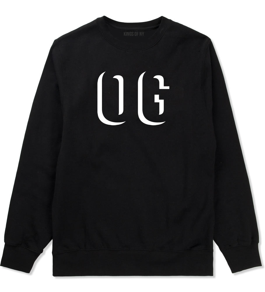 OG Shadow Originial Gangster Crewneck Sweatshirt in Black by Kings Of NY