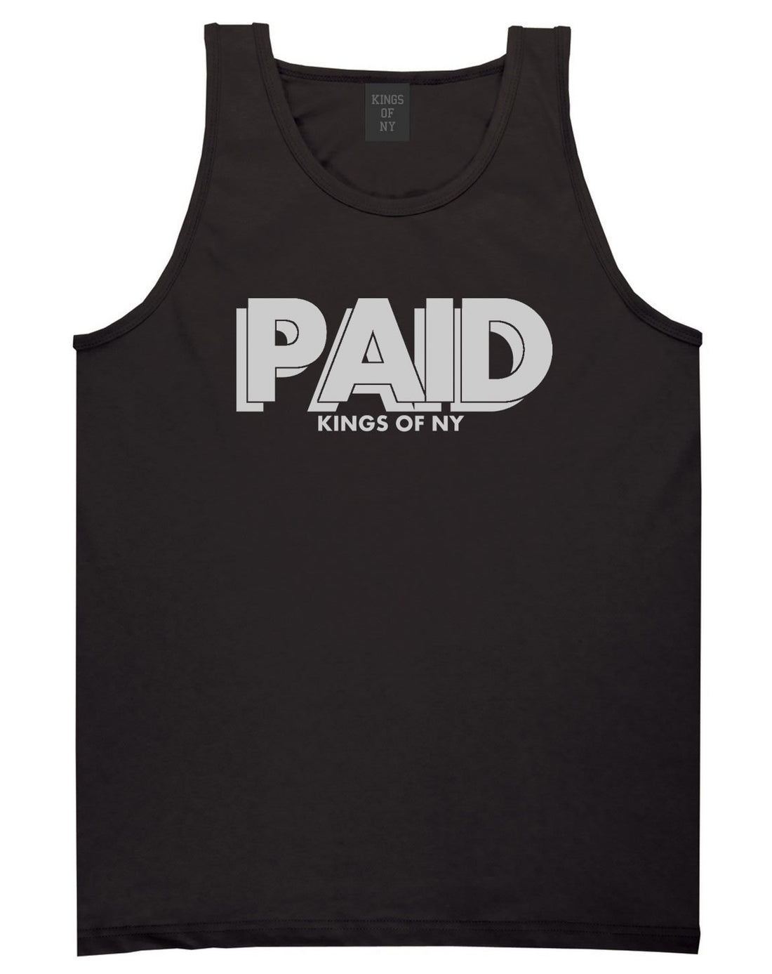 PAID Kings Of NY W15 Tank Top in Black By Kings Of NY