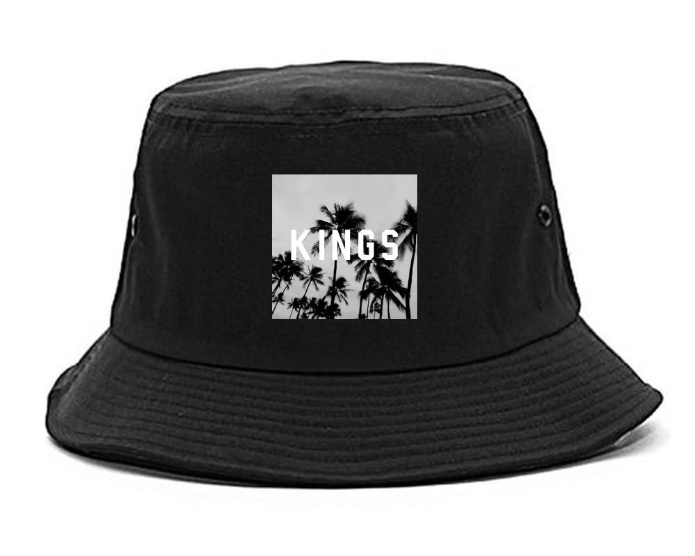 Kings Palm Trees Logo Bucket Hat By Kings Of NY