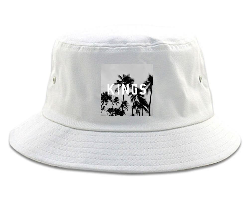 Kings Palm Trees Logo Bucket Hat By Kings Of NY