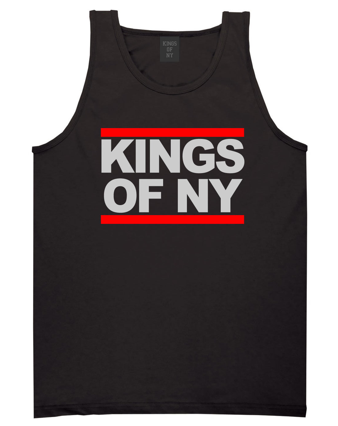 Kings Of NY Run DMC Logo Style Tank Top in Black By Kings Of NY