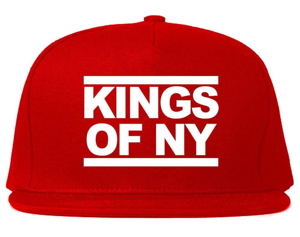 Kings Of NY Run DMC Logo Style Snapback Hat By Kings Of NY