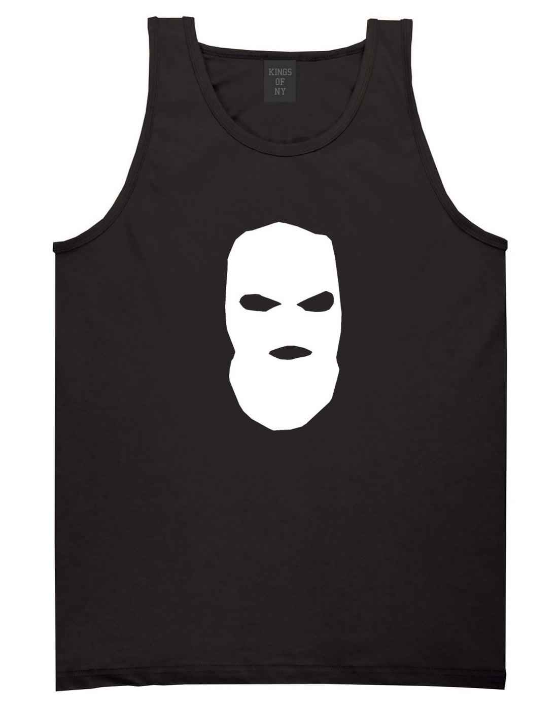 Ski Mask Way Robber Tank Top in Black By Kings Of NY