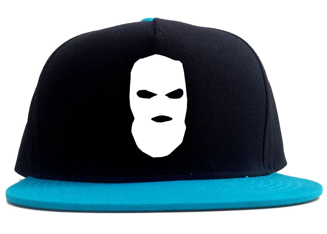 Ski Mask Way Robber Chest Logo 2 Tone Snapback Hat By Kings Of NY